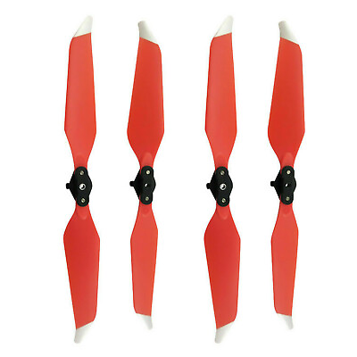 #ad 4x Low Noise Quick Release Propellers 8331F For DJI Mavic PRO Platinum Drone Red $13.59