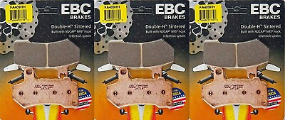 #ad EBC FA409HH Double H Sintered Brake Pads Front Rear 3 pack for 3 Rotors $114.95