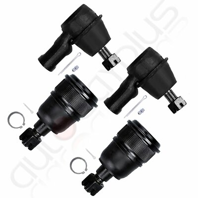#ad New Brand 4PCS Lower Ball Joints Outer Tie Rod Links for Honda Element $50.42