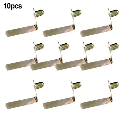 #ad Spring Clips Part Pole Professional Push Clip Spring Clip Useful 10pcs 6mm Black $6.97