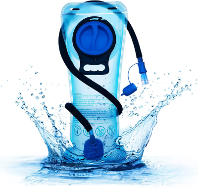 #ad 3L 2L 1.5L Hydration Bladder Upgraded Leak Proof 50OZ 70OZ 100OZ 3 Liter Wate $23.74