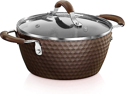 #ad Cooking Pot with Lid Non Stick High Qualified Kitchen Cookware 2.1 Quart... $54.31