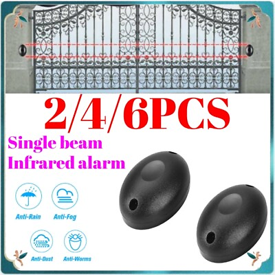 #ad Infrared Sensor Single Beam Detector Security Alarm HomeDoor Laser Alarm System $26.09