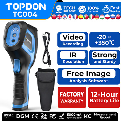 #ad TOPDON TC004 Thermal Imaging Camera Ultra Clear Infrared Camera High IR 256x192 $289.00