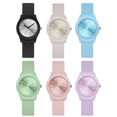 #ad Waterproof Sports Analog Silicone Watch for Nurse Women Girls Teens Students $12.08