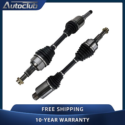 #ad Pair Front CV Axle Shaft Assembly for 2010 2017 Chevy Equinox GMC Terrain $117.99