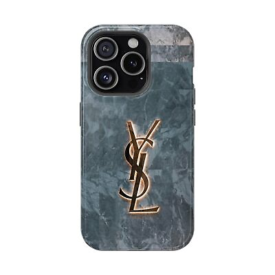 #ad YSL Phone Case Design Print MagSafe Premium Tough iPhone Unique Girly Cute Gift $27.97
