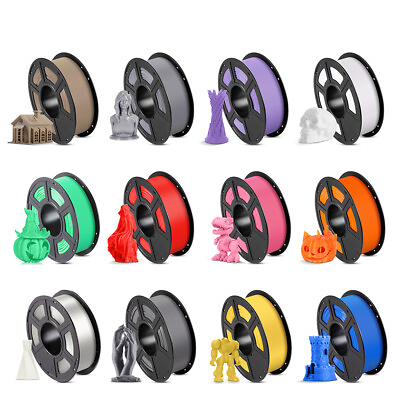 #ad Buy 2 Get 1 free ANYCUBIC 1KG PLA PETG Silk Matte High Speed 3D Filament $15.99