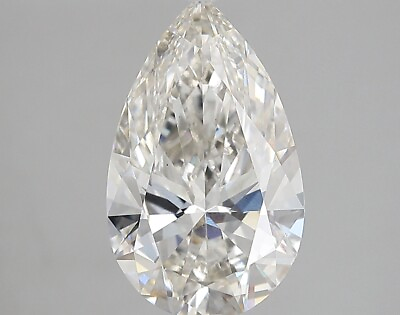 #ad Lab Created Diamond 3.50 Ct Pear H VS2 Quality Excellent Cut IGI Certified $1376.55