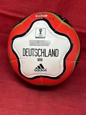 #ad Adidas World Cup 2014 Football Deutschland Germany Mini Sz 1 Soccer Ball Brazil $39.46