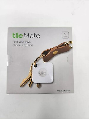 #ad *NEW* Tile EC 06001 Bluetooth Key and Phone Tracker Works For Luggage Too $9.95