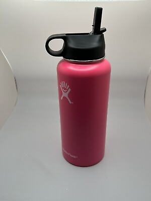 #ad 32 Ounce Hydroflask Pink Temp Shield Insulation Stainless Women’s Hydration $18.99