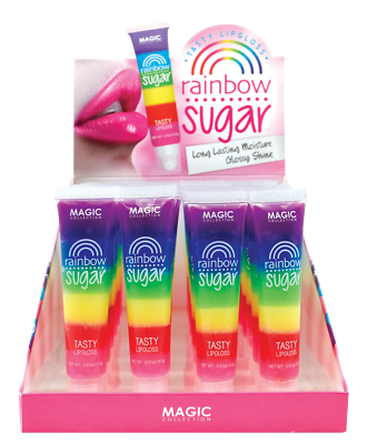 #ad Magic Collection Rainbow Sugar Tasty Lip Gloss Will have your lips lookin great $0.99