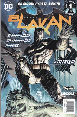 #ad Batman N0: 1 in Icelandic 95 glossy pages $60.00