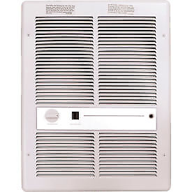 #ad TPI Fan Forced Wall Heater With Summer Fan Switch H3317T2SRPW 4800W 240V White $626.25