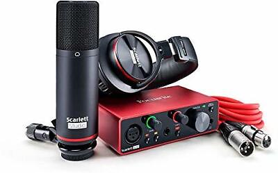 #ad Focusrite Focus Light Audio Interface 2 in 2 out Scarlett Solo Studio Pack shin $691.60