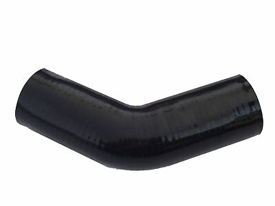 #ad Silicone Coupler Hose 35mm 45 Degree 1 3 8quot; Elbow Turbo Intercooler Pipe Black $10.35