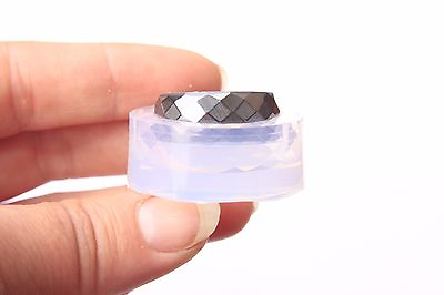 #ad Clear silicone UNISEX Faceted Ring mold. Z 19 Free USA shipping $10.00
