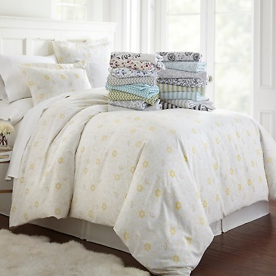 #ad Ultra Soft 3PC Patterned Duvet Cover Set Summer Kaycie Gray Fashion Collection $28.55