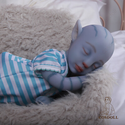 #ad Cosdoll 18#x27;#x27; Silicone Reborn Baby Girl Handmade Cute Full Silicone Fairy Dolls $144.49