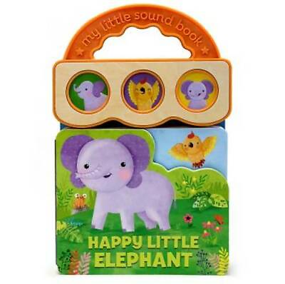 #ad Happy Little Elephant: Interactive Children#x27;s Sound Book 3 Button Sound GOOD $3.95