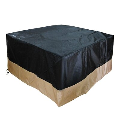 #ad Stanbroil 42 Inch Square Fire Pit Cover Waterproof Patio Cover for Outdoor F... $36.65