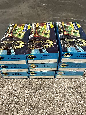 #ad Athearn Trains In Miniature HO New Old Stock Lot New In Box Lot Of 9 $85.00