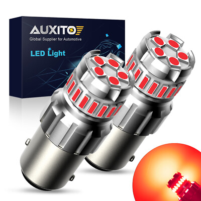 #ad 2 4 6X 1156 7506 P21W Red LED Brake Stop Tail Light Bulb For BMW Audi Lexus $39.99