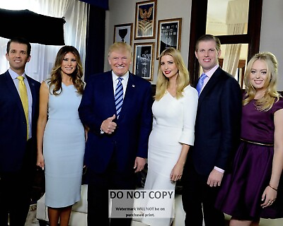THE FAMILY OF DONALD TRUMP 8X10 PHOTO YW006 $8.87