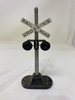 #ad Lionel Postwar O Gauge #154 Automatic Hwy Crossing Signal 1945 49 For Parts $9.95