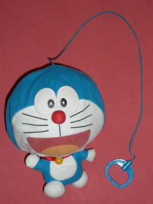 #ad Rare Cute Fujiko F. Fujio Doraemon Rubber Strap Air Cushion With Bell Sound Size $105.58