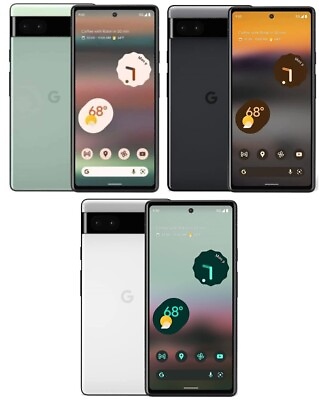 #ad Google Pixel 6A 128GB Smartphone T MOBILE ATamp;T VERIZON SPECTRUM XFINITY Good $104.99