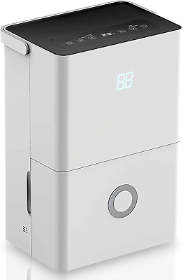 #ad 30 Pint Electric Home Compact Dehumidifier 1500 Square Feet Quiet Electric Deh $283.99