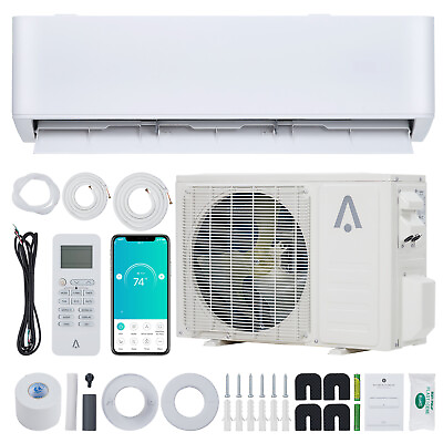 #ad 24000 BTU Smart Split AC Heating System 23 SEER Split Inverter Air Conditioner $988.00