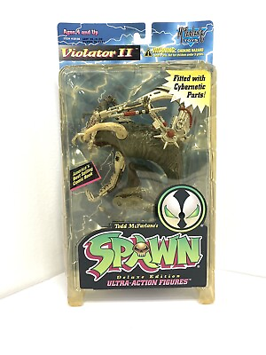 #ad McFarlane Toys 1996 Spawn Series 3 Violator II Deluxe Edition Action Figure Vtg $11.00