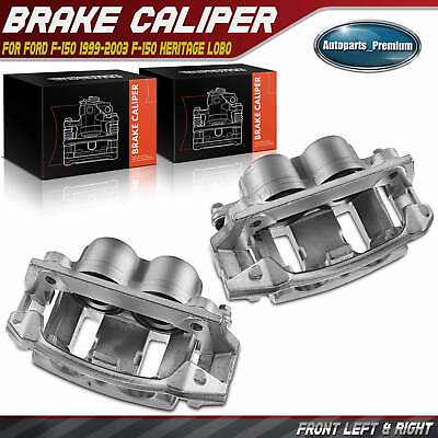 #ad 2x Brake Calipers for Ford F 150 1999 2003 F 150 Heritage Front Left amp; Right $86.99