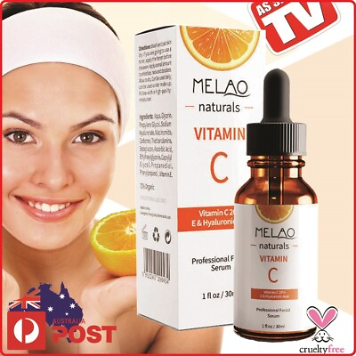 #ad 20% Vitamin C Serum 100% Hyaluronic Acid 1% Niacinamide Anti Fast Free POST AU $27.95