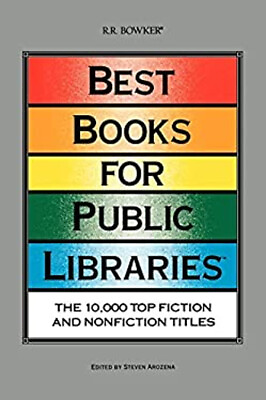 #ad Best Books for Public Libraries : The 10000 Top Fiction and Nonp $26.66