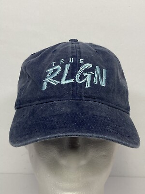 #ad True Religion Washed Adjustable Snapback Hat One Size $35.99