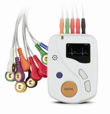 #ad Dynamic ECG waveform Holter Monitor 48 hour 12 lead EKG Recorder Analyze TLC6000 $499.00
