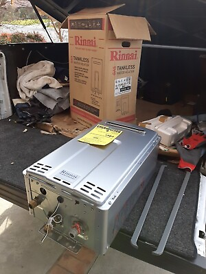 #ad rinnai tankless water heater Parts Or Repair With Box $499.00