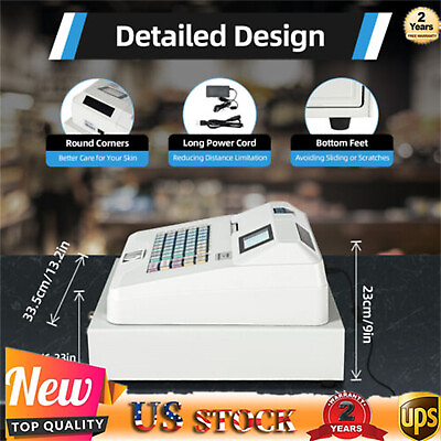 #ad T 71 60 Electronic Cash Register High quality POS Casher Thermal Printing NEW $164.59