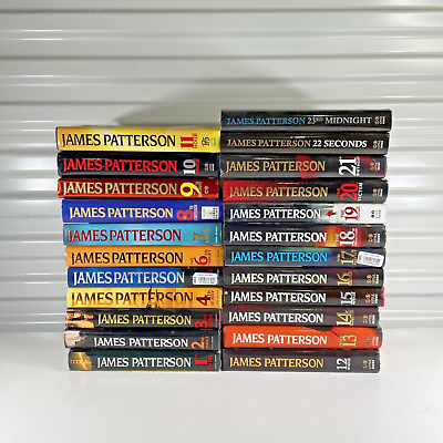 #ad Lot of James Patterson Complete WOMEN#x27;S MURDER CLUB Series #1 23 VGC $124.98