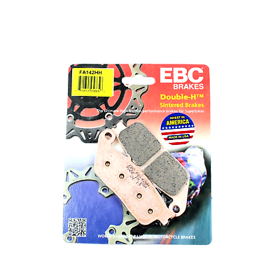 #ad EBC FA142HH Brake Pads HH Sintered Pads for Motorcycle 1 Pair $37.25
