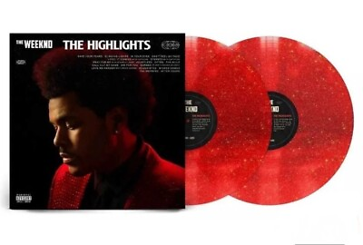 #ad The Weeknd The Highlights Limited Edition Red Sparkle Vinyl 2LP $69.99