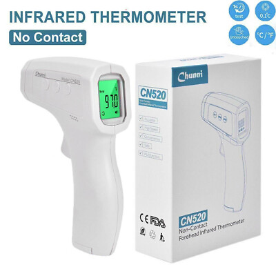 #ad Medical Digital Infrared Forehead Fever Gun Thermometer Non Contact ℃ ℉ Adult US $12.97