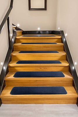 #ad Comfy Collection Washable Non Slip Solid Color Options Stair Treads 8quot;x30quot; $60.99