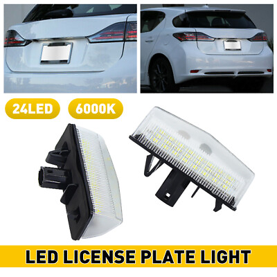 #ad LED AUXITO License Plate Light For Lexus Toyota RAV4 Prius Matrix Venza Tag Lamp $14.99