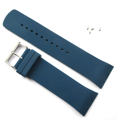 #ad Watch Band Silicone Blue Skagen Original SKW6440 Watch Strap Blue $32.18