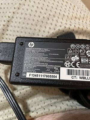 #ad HP Genuine 65W AC Adapter Charger 18.5V 3.5A PPP009H #607425 002 Pavilion $7.79